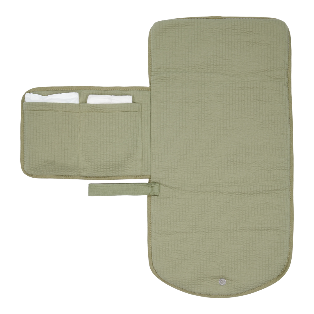 Little Dutch - Changing Pad - Pure Olive