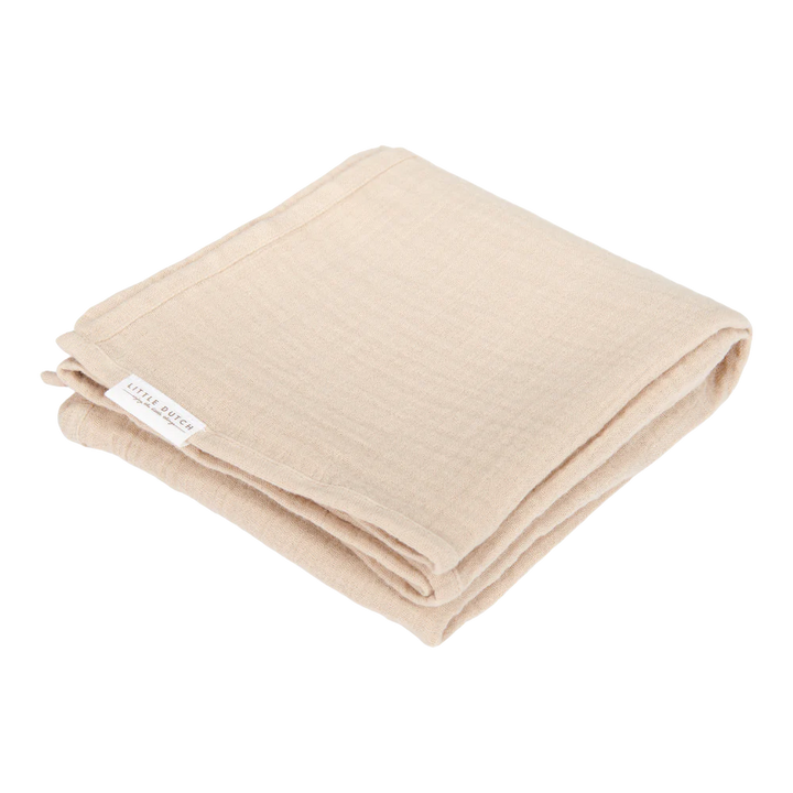 Little Dutch -  Swaddle - Baby Bunny / Beige (70x70cm)