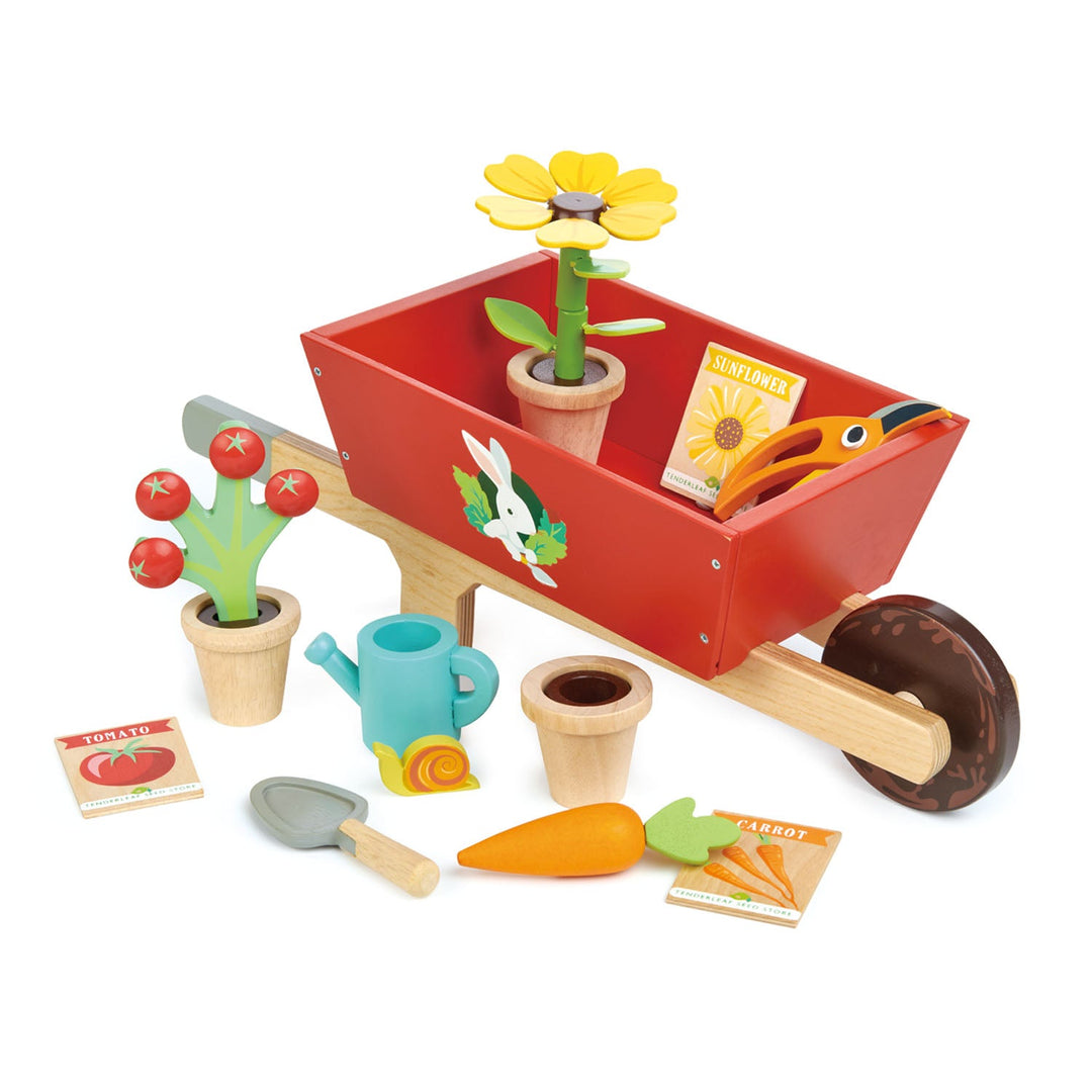 Tender Leaf - Garden Wheelbarrow Set - Mabel & Fox