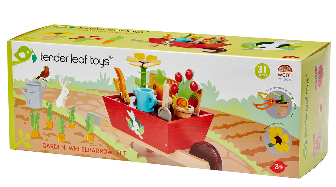 Tender Leaf - Garden Wheelbarrow Set - Mabel & Fox