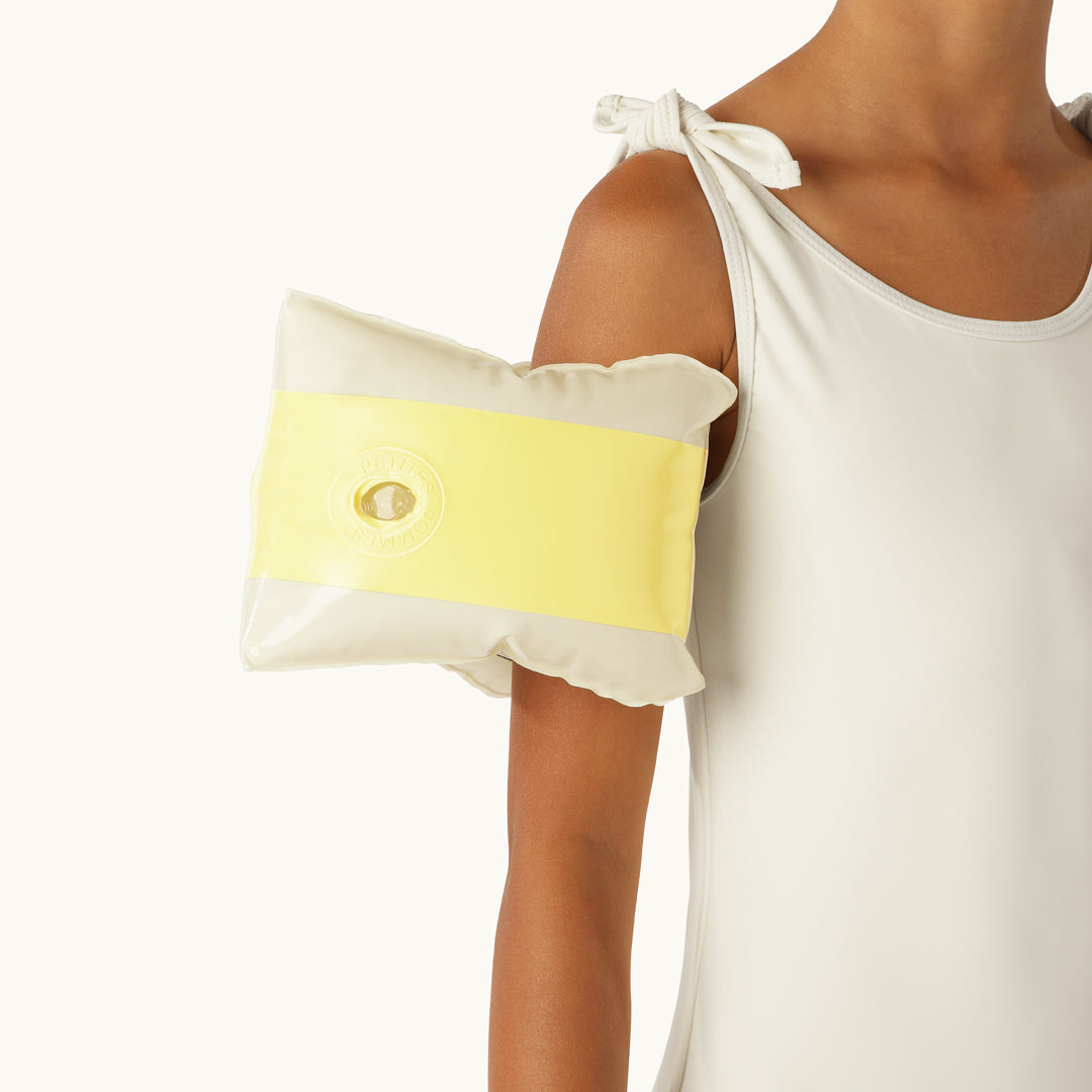 Petites Pommes – Alex Armbands – Pastel Yellow - Mabel & Fox