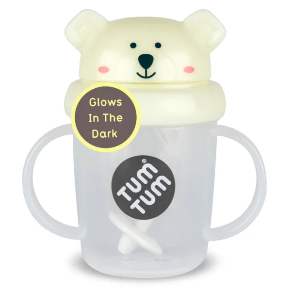 Tum Tum - Tippy Up Cup - Polar Bear (Glows in the Dark)