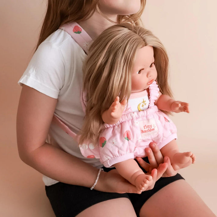 Tiny Harlow -  Baby Carrier - Strawberry Picnic