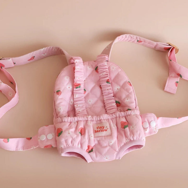 Tiny Harlow -  Baby Carrier - Strawberry Picnic