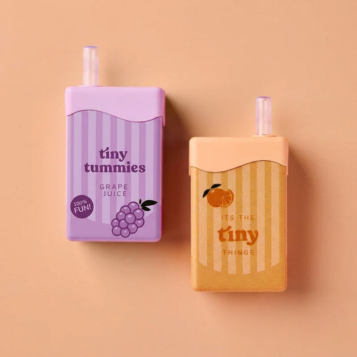 Tiny Harlow - Tiny Tummies - Grape & Orange Juice Box Duo Pack