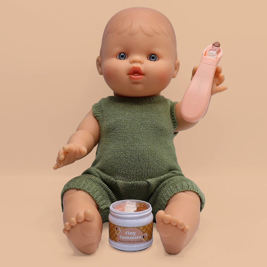 Tiny Harlow – Tiny Tummies – Neapolitan Ice Cream