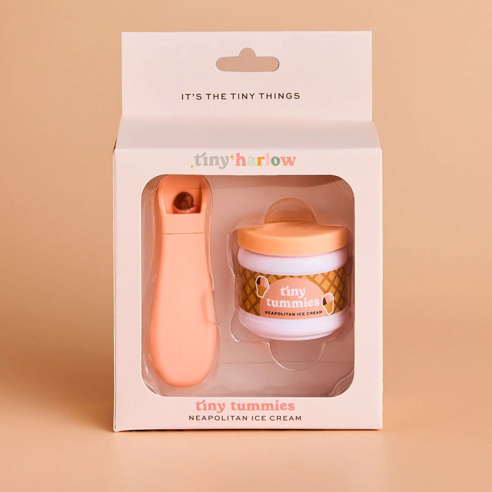Tiny Harlow - Tiny Tummies Neapolitan Ice Cream