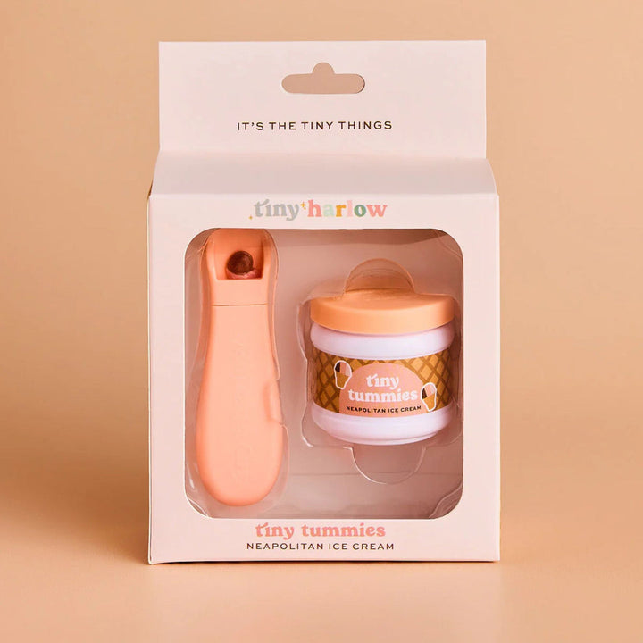 Tiny Harlow - Tiny Tummies Neapolitan Ice Cream