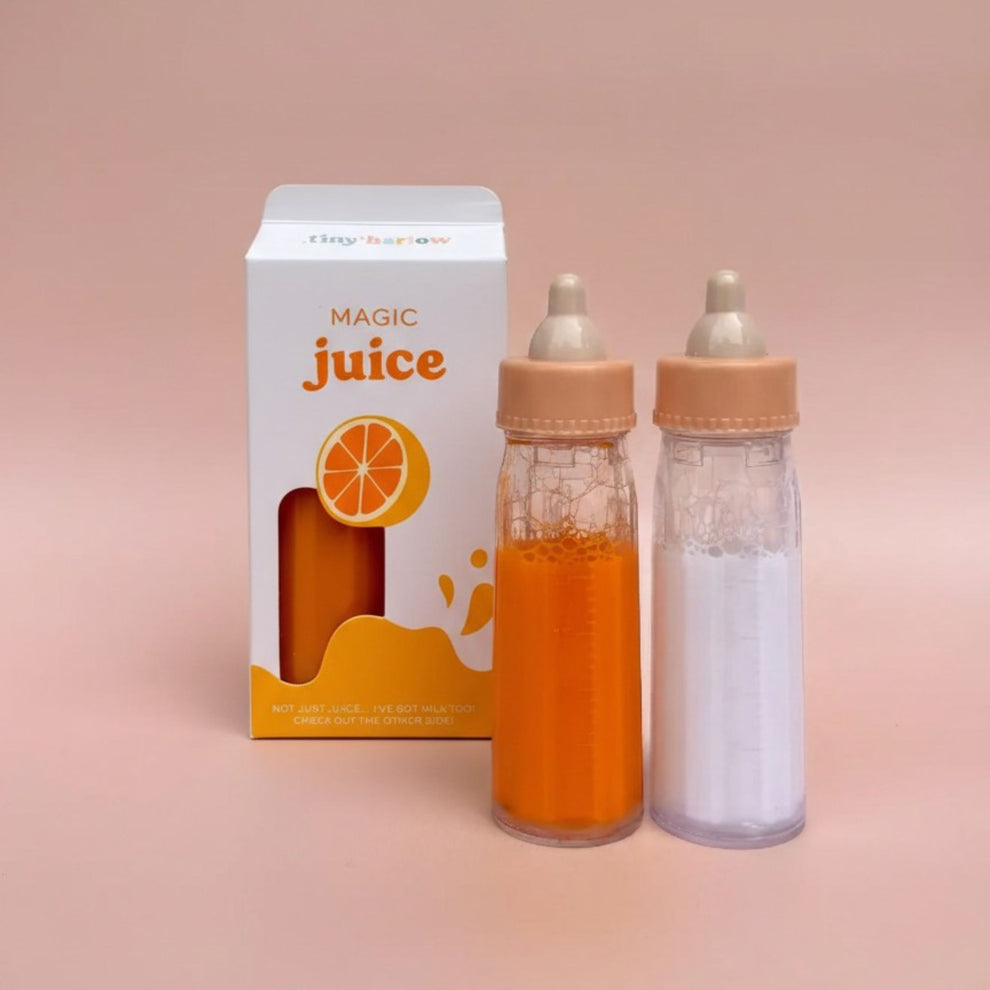 Tiny Harlow - Tiny Tummies - Magic Milk and Juice Bottle Set