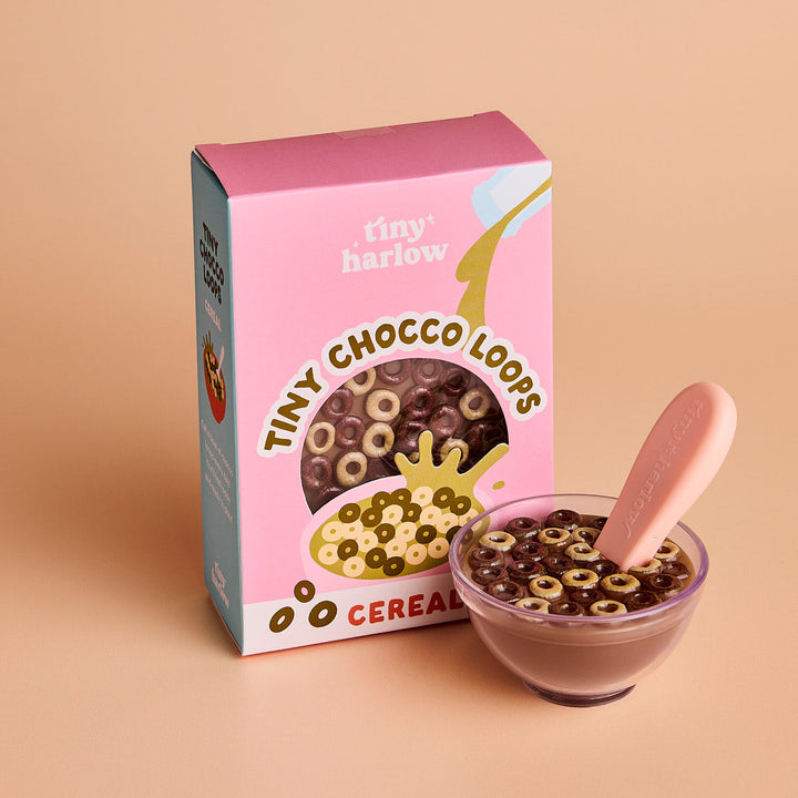 Tiny Harlow – Tiny Choco Loops Cereal Bowl