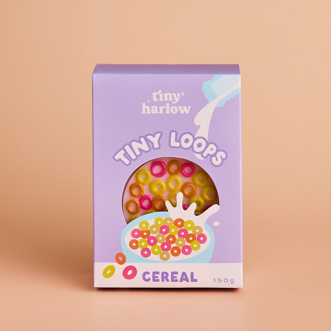 Tiny Harlow – Tiny Tummies – Tiny Loops Cereal Bowl