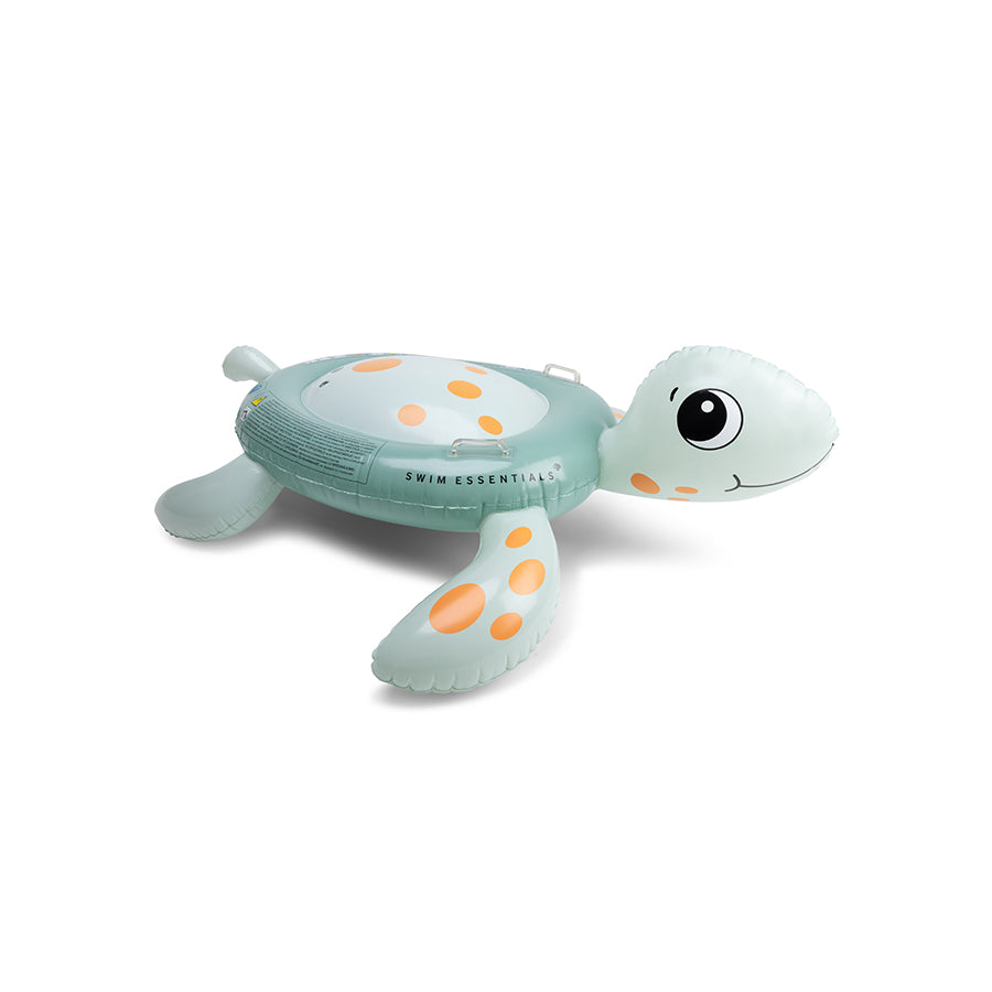 Swim Essentials - Animal Lie On Float - Turtle - 150cm