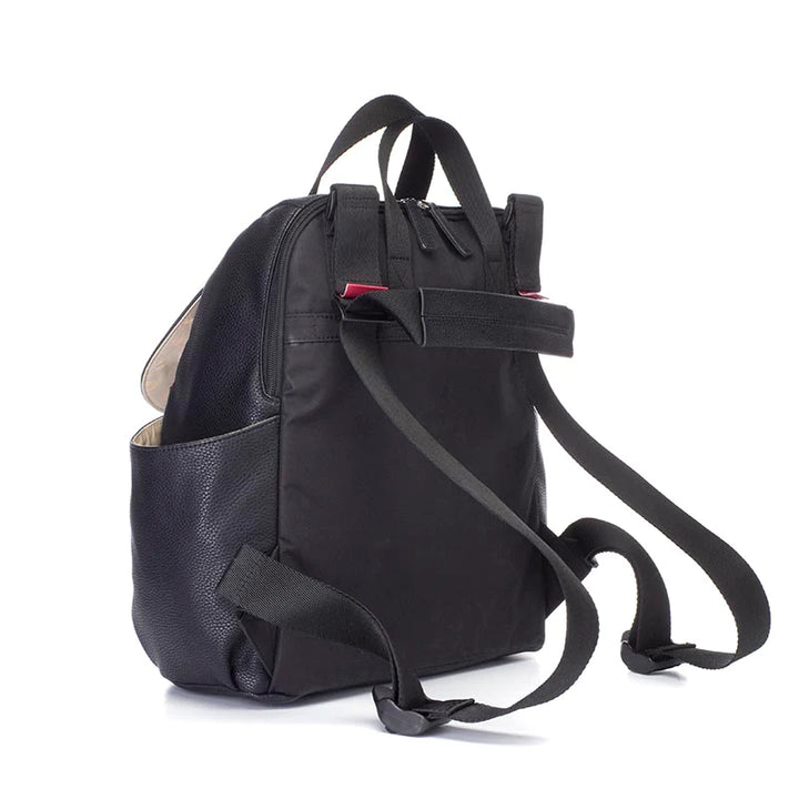 Babymel - Robyn Vegan Leather Convertible Backpack - Black
