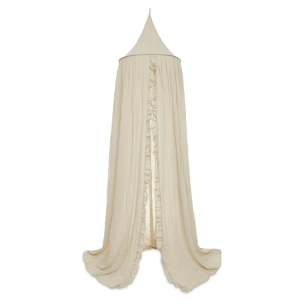 Jollein - Canopy Vintage 245cm - Ruffle Nougat