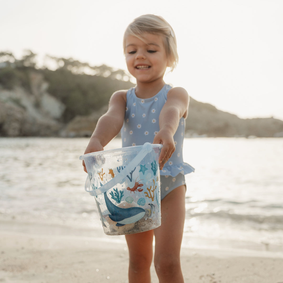 Little Dutch - Seashell Bucket - Ocean Dreams Blue