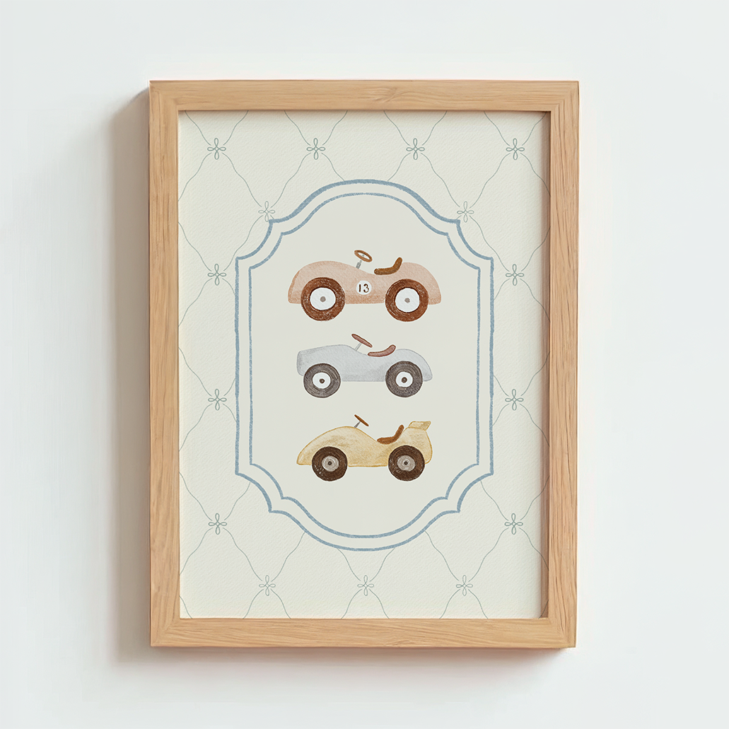 Mabel & Fox - Art Print - Vintage Cars - Mabel & Fox