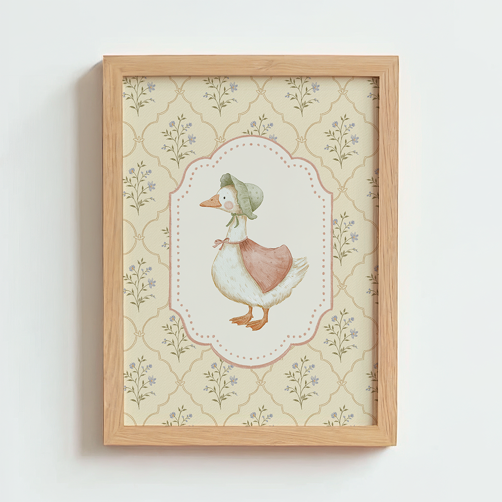 Mabel & Fox - Art Print - Vintage Goose - Mabel & Fox