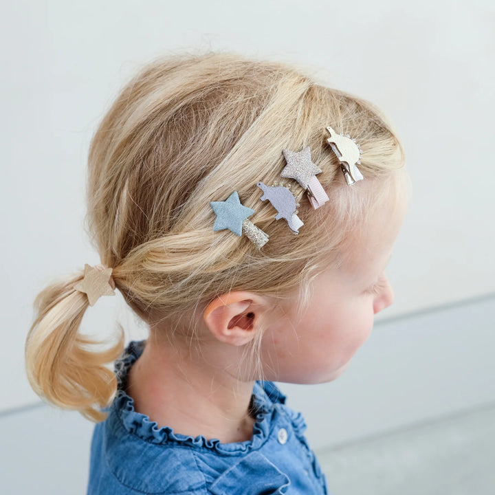 Mimi & Lula - Mini hair Clips -Dreamer Dino (8 Pack)