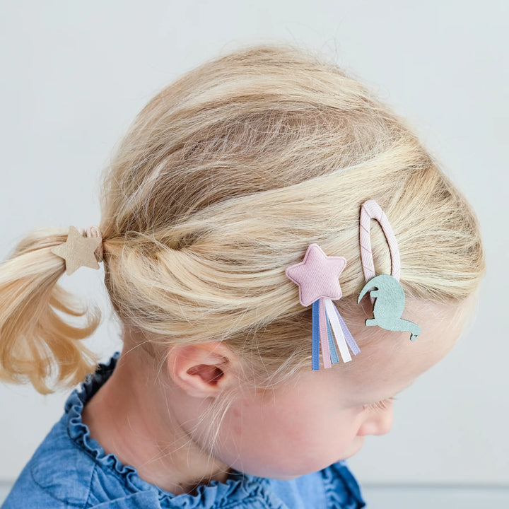 Mimi & Lula - Clic Clac Hair Clips - Dreamer Dino