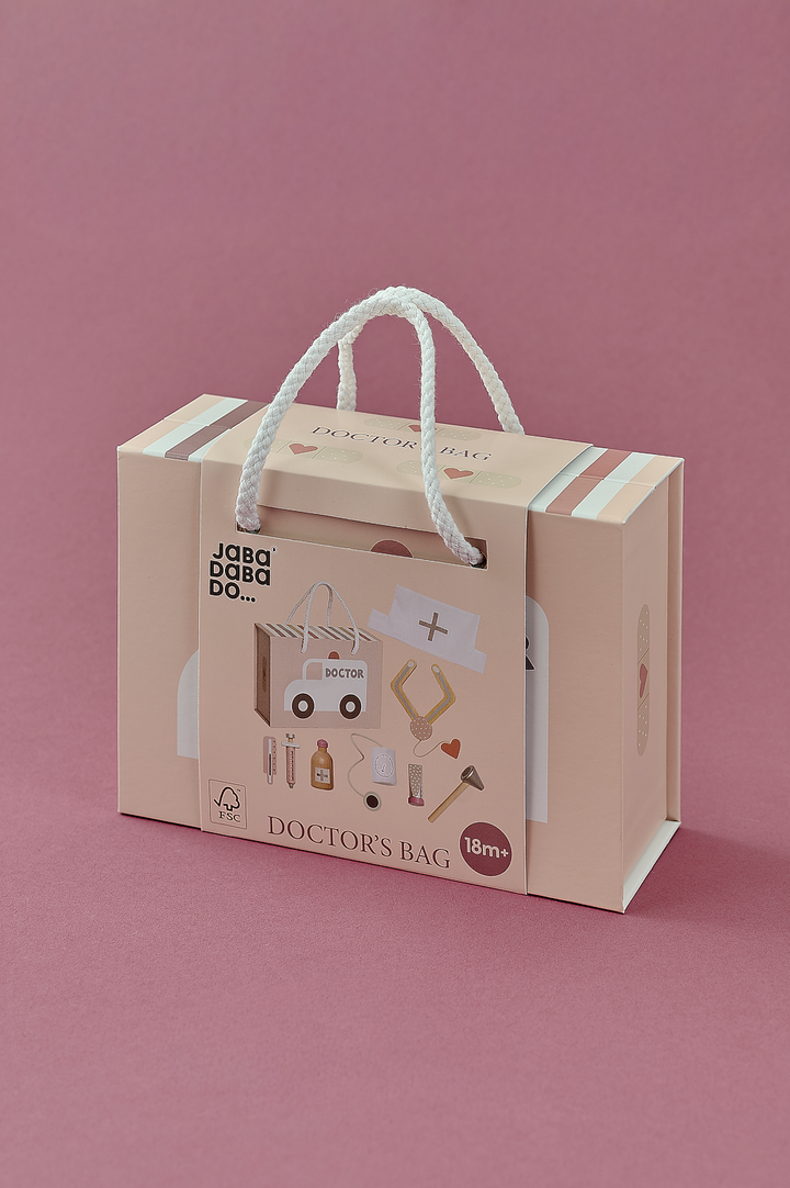Jabadabado - Doctor's Case - Pink - Mabel & Fox