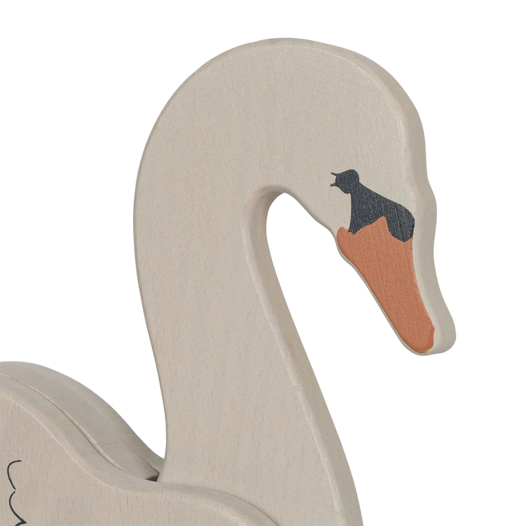 Konges Slojd - Wooden Pull Swan
