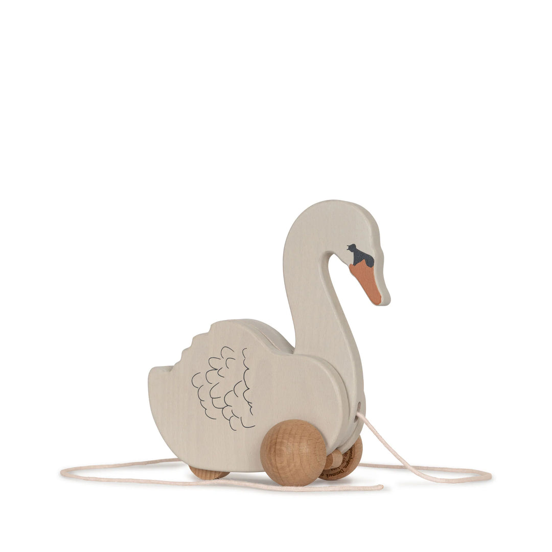 Konges Slojd - Wooden Pull Swan