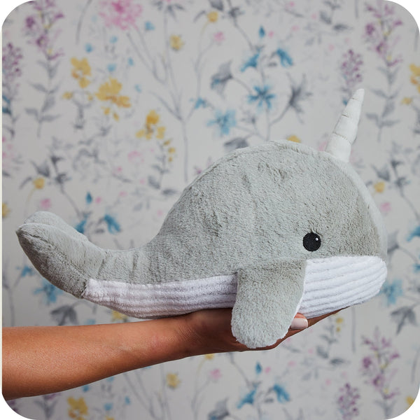 Warmies – Heatable Soft Toy – Narwhal - Mabel & Fox