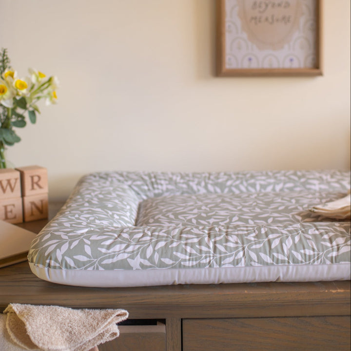 Wilby & Wonder – Cushion Baby Changing Mat - Willow