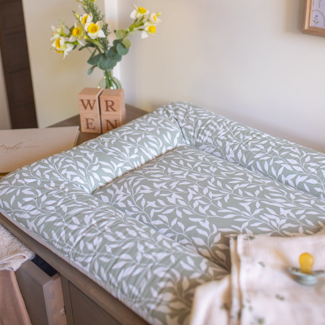 Wilby & Wonder – Cushion Baby Changing Mat - Willow
