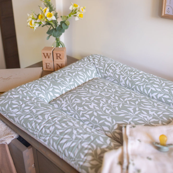 Wilby & Wonder – Cushion Baby Changing Mat - Willow
