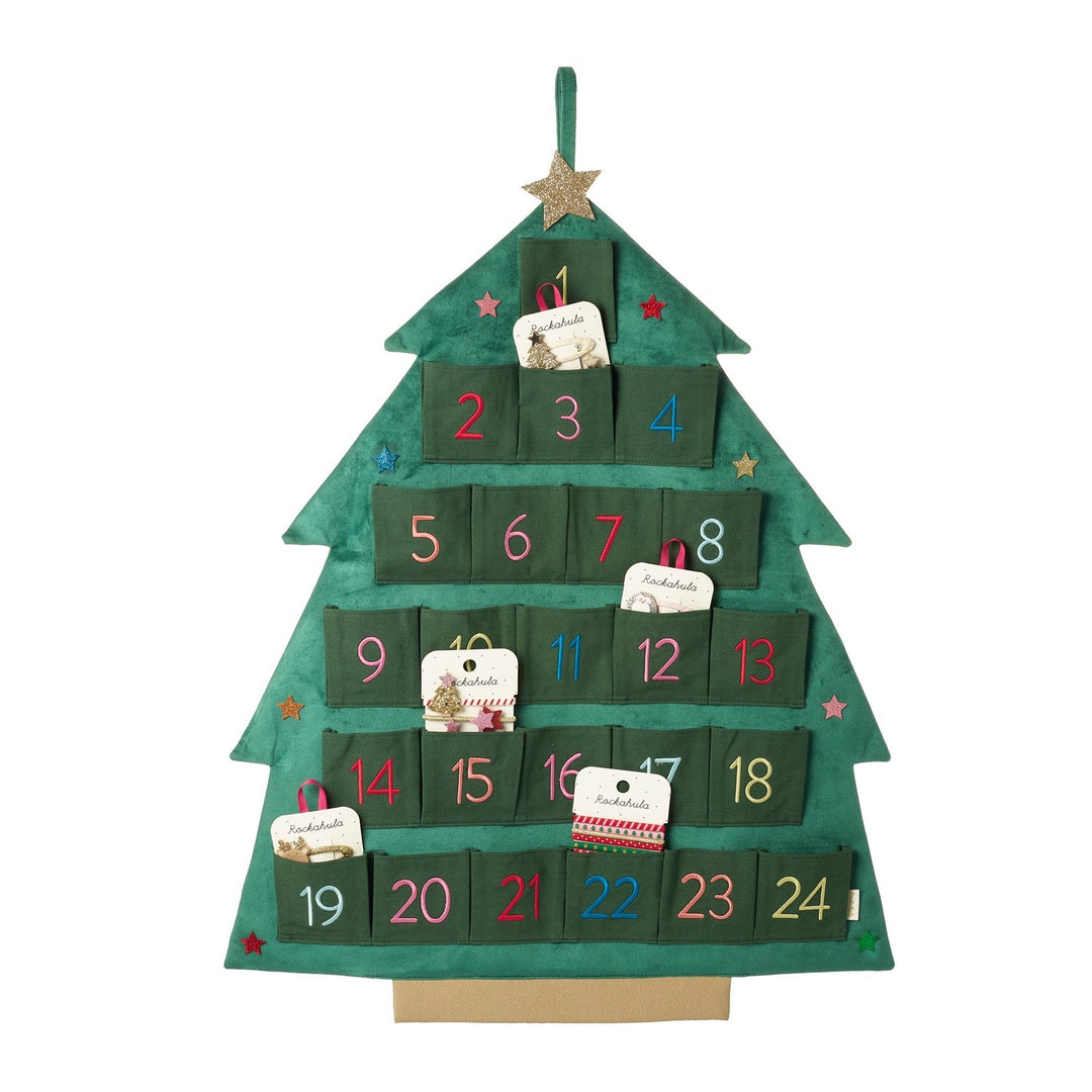 Rockahula - Reusable Advent Calendar - Christmas Tree