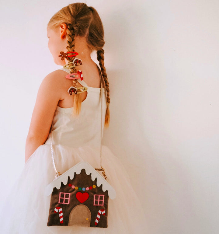 Rockahula - Gingerbread House Hair Clips
