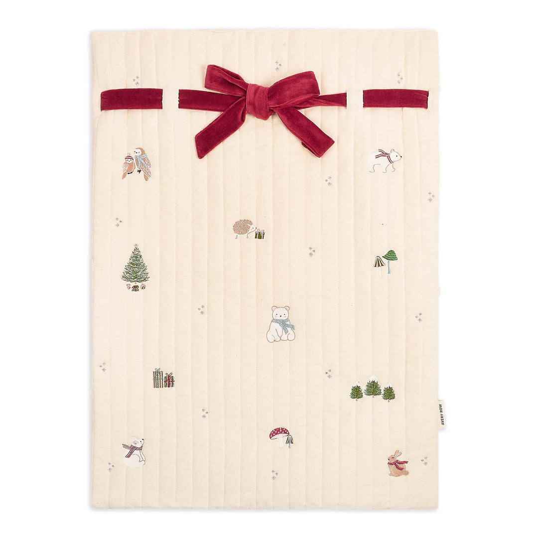 Avery Row - Christmas Present Sack - Polar Bear