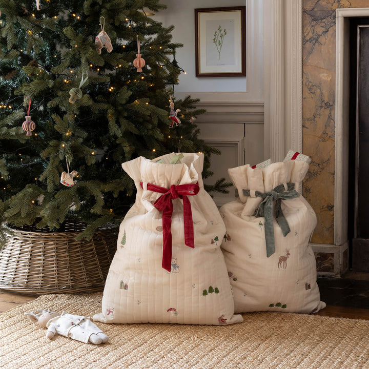 Avery Row - Christmas Present Sack - Polar Bear