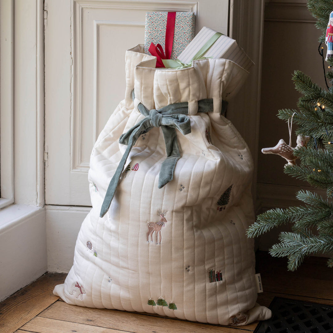 Avery Row - Christmas Present Sack - Reindeer