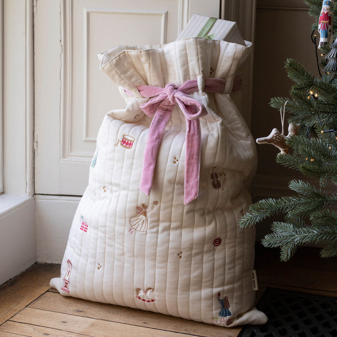 Avery Row - Christmas Present Sack - Sugar Plum Fairy