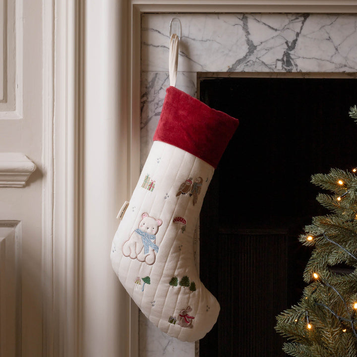 Avery Row - Christmas Stocking - Polar Bear