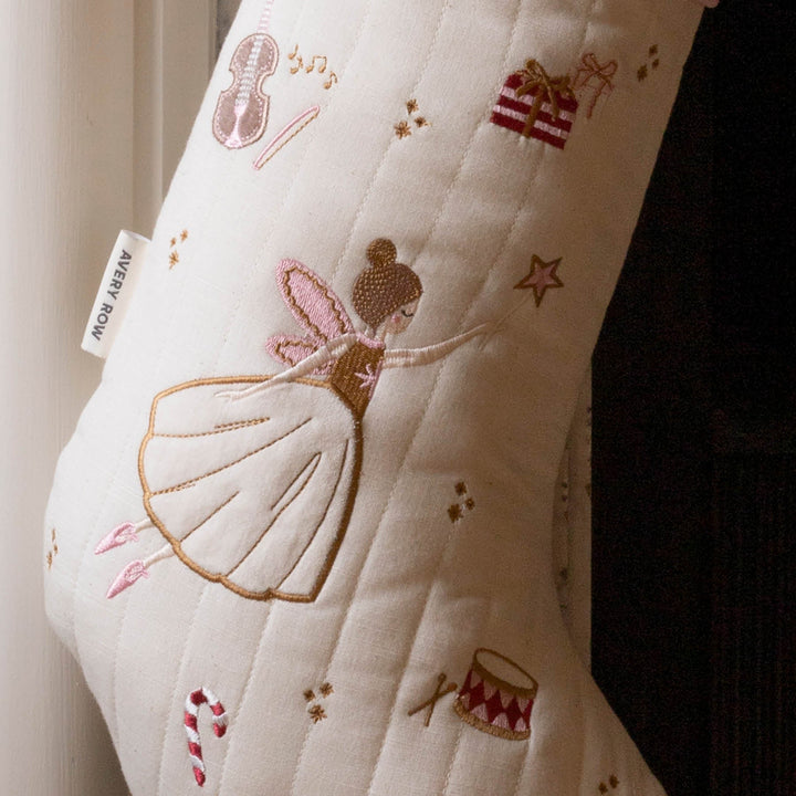 Avery Row - Christmas Stocking - Sugar Plum Fairy