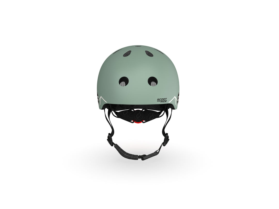 Scoot and Ride Green Highway Kick 1 Scooter & Helmet Gift Set