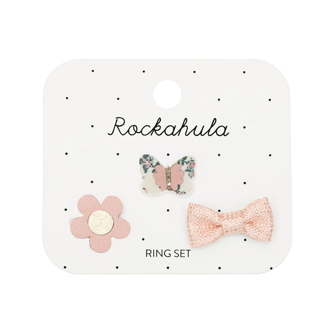 Flora Butterfly Ring Set Flora Butterfly Ring Set