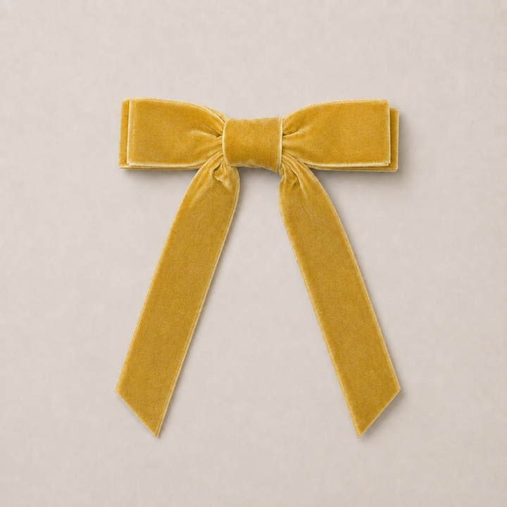 Mabel & Fox - Hair Bow Clips - Autumn Velvet (3pcs)
