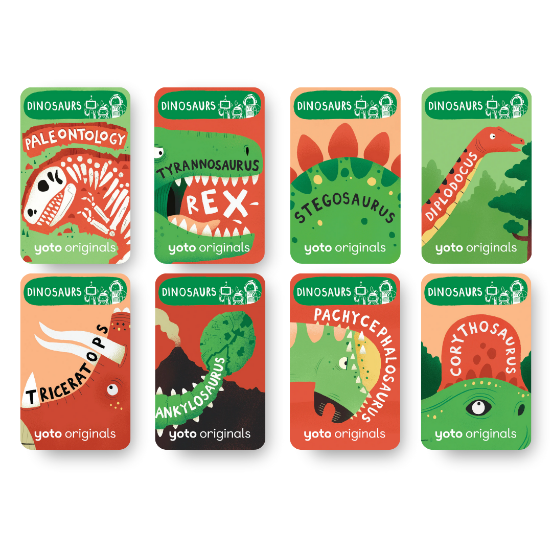Yoto - Yoto Card - BrainBots: Dinosaurs