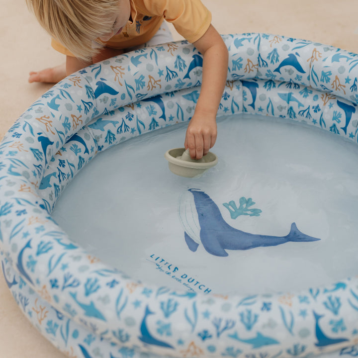 Little Dutch - 80cm Swimming Pool - Ocean Dreams Blue