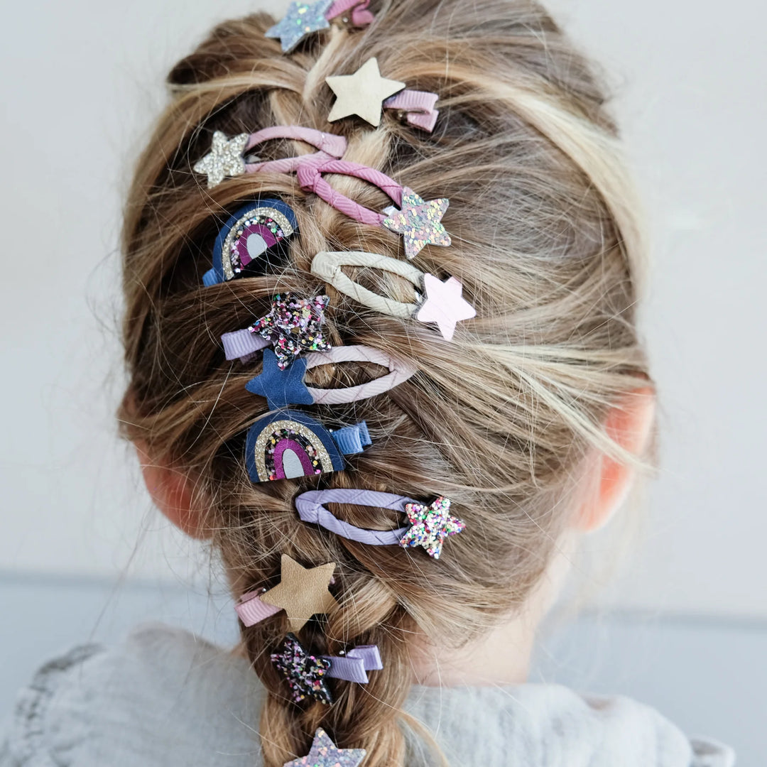 Mimi & Lula - Mini hair Clips -Ziggy Over The Rainbow