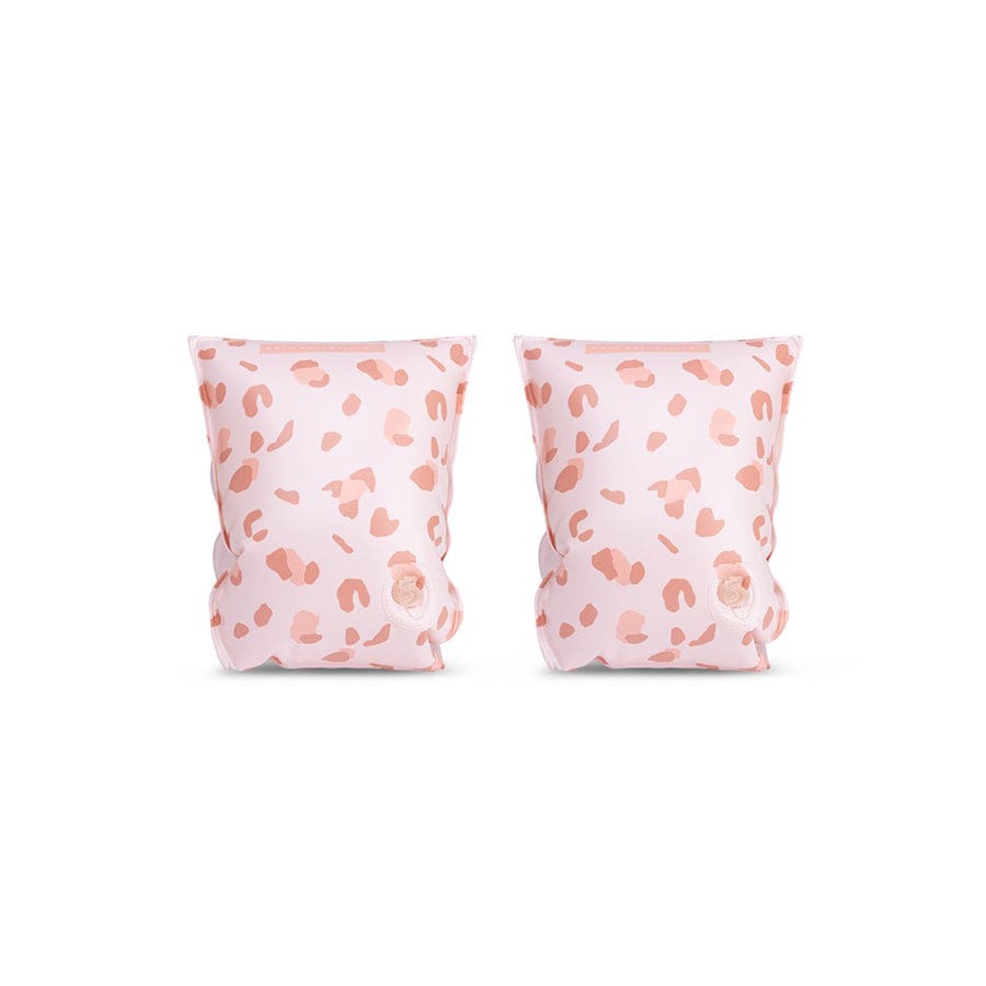 Swim Essentials - Arm Bands - Pink Leopard - 0-2 Years