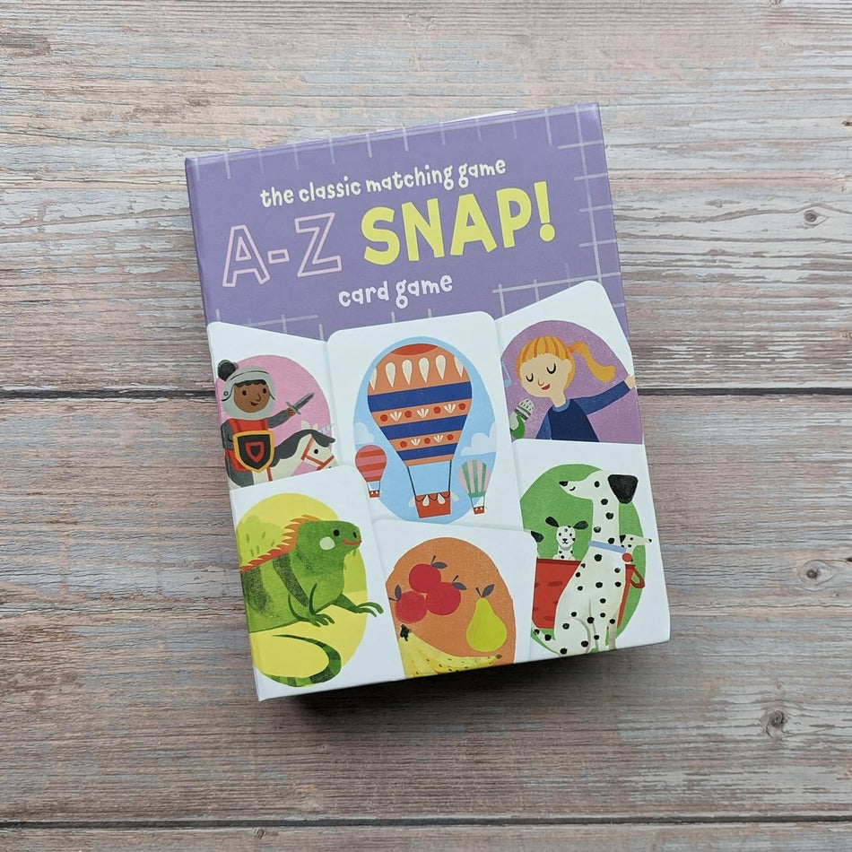 A–Z Snap – Children’s Matching Card Game - Mabel & Fox