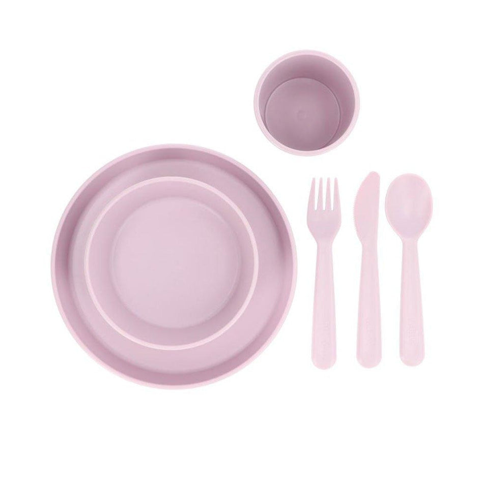 Tutete – Children’s Tableware Set – Lilac - Mabel & Fox