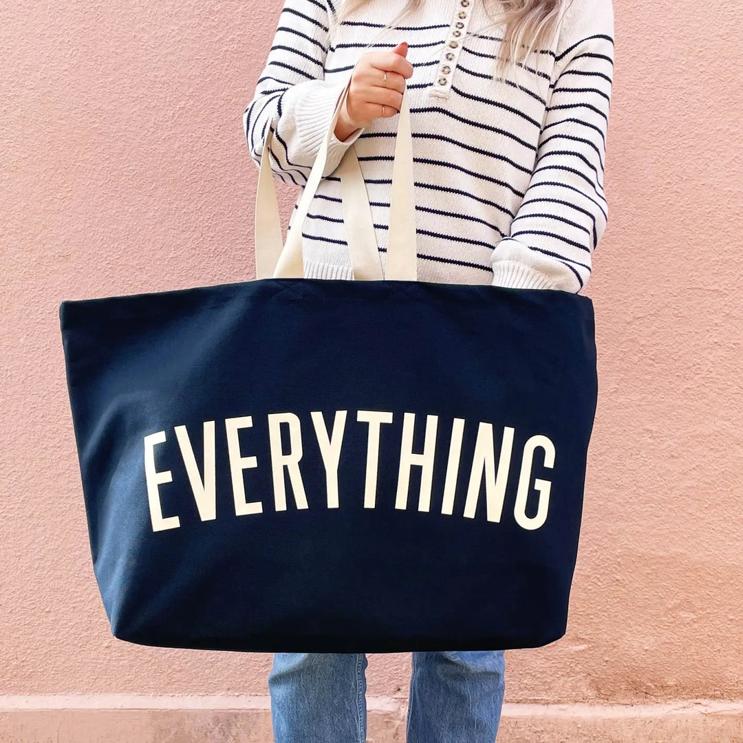 Alphabet Bags - Everything Bag - Midnight Blue