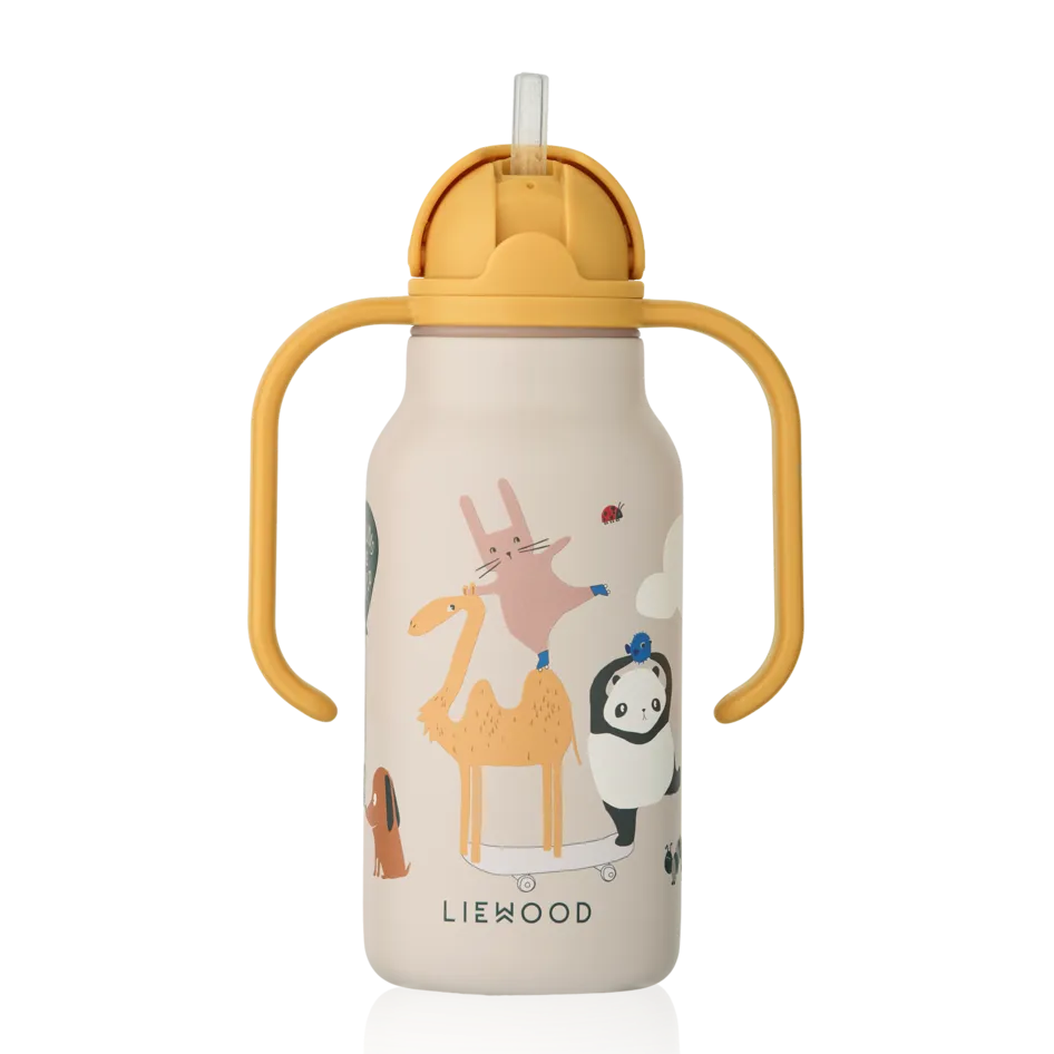 Liewood - Kimmie Bottle - Around The World / Sandy 250ml