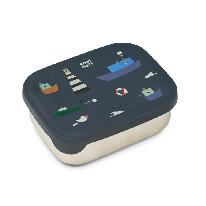 Liewood - Arthur Lunchbox - Sailing/Classic Navy - Mabel & Fox